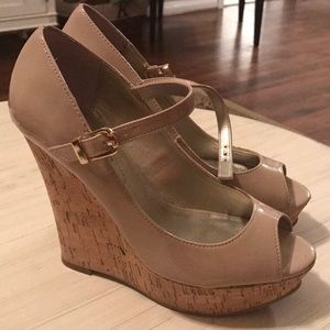 Patent Leather Wedges - GUESS
